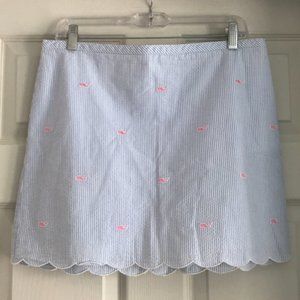 Vineyard Vines Seersucker Skirt